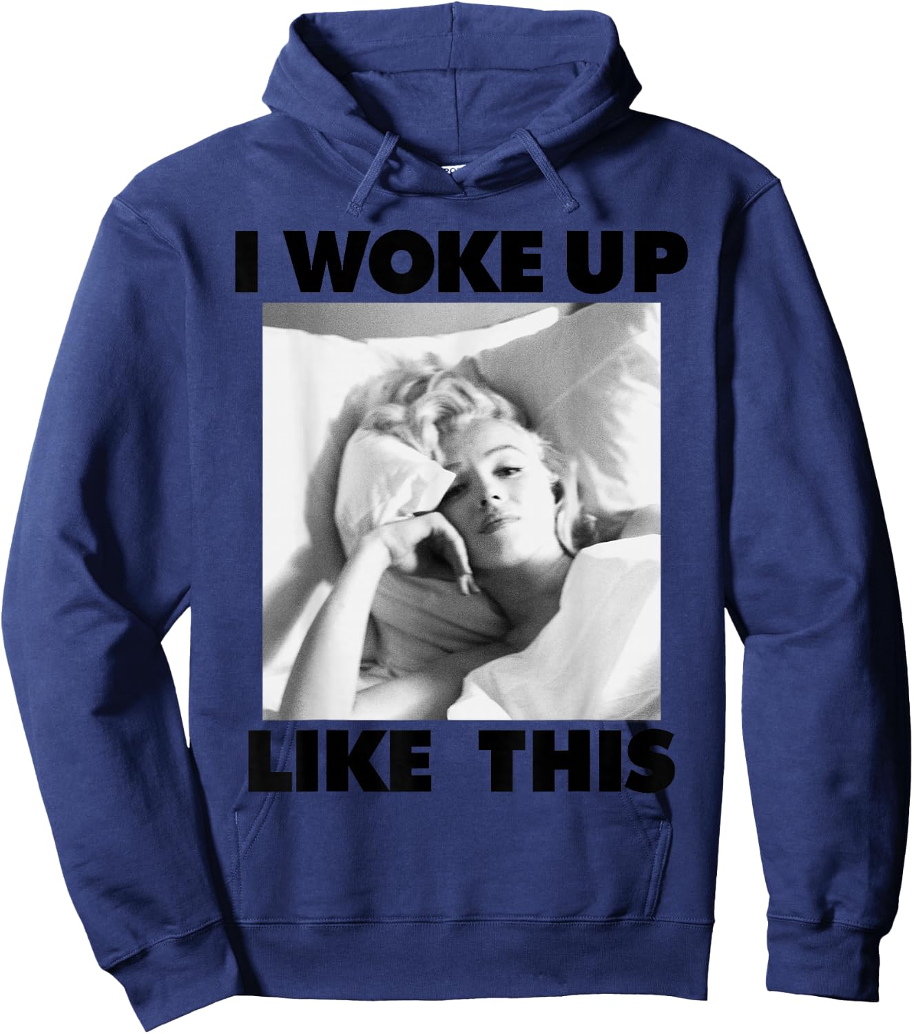 Marilyn Monroe Woke Up Like This Hoodie - Hoodie | Navy