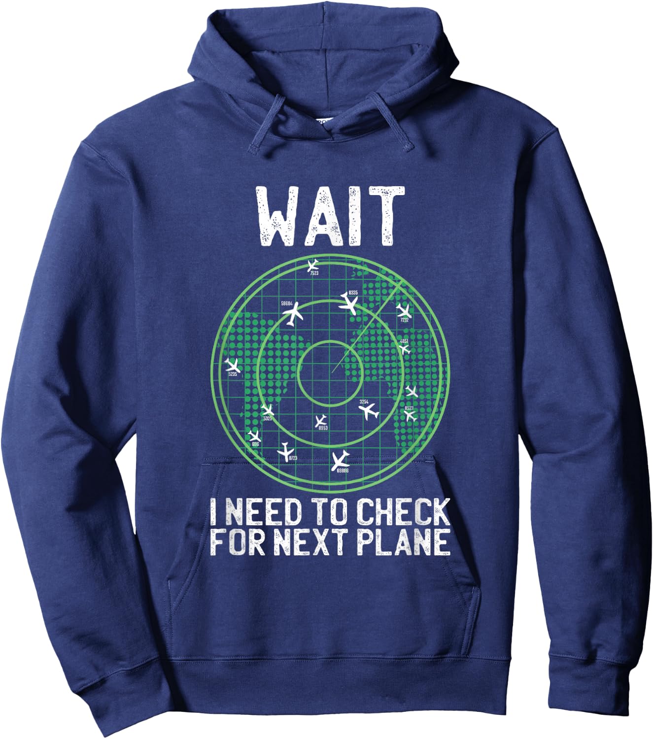 Tarpaulin spotter aeroplane pilot aviation avgeek Hoodie - Hoodie | Navy