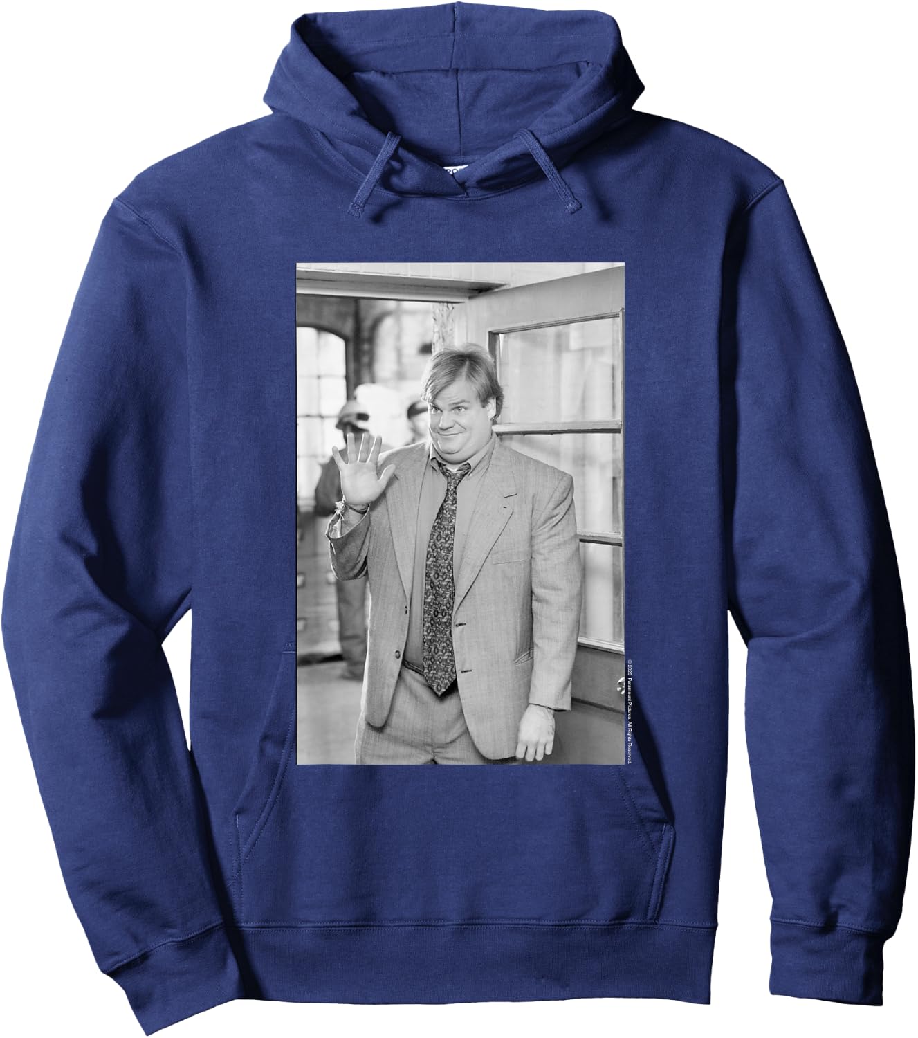 Tommy Boy Wave BW Hoodie - Hoodie | Navy