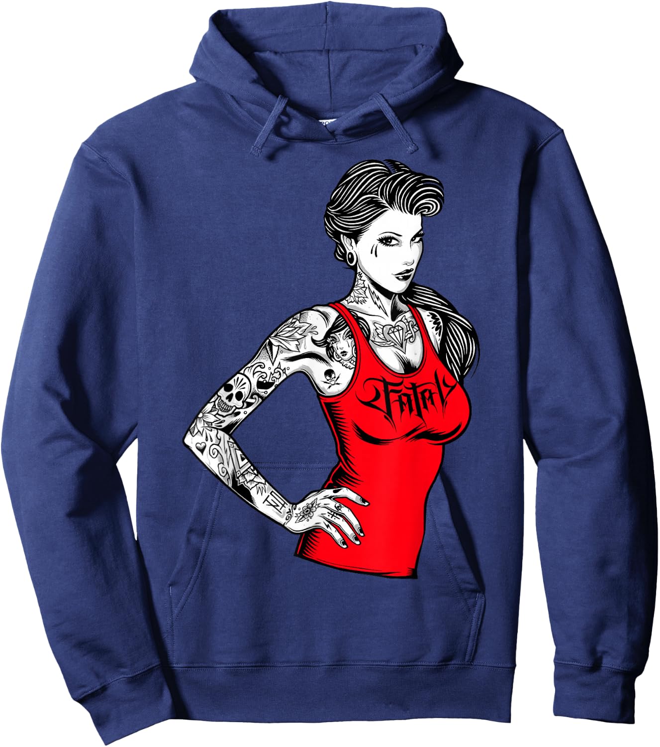 Diamonds Hoodie - Hoodie | Navy