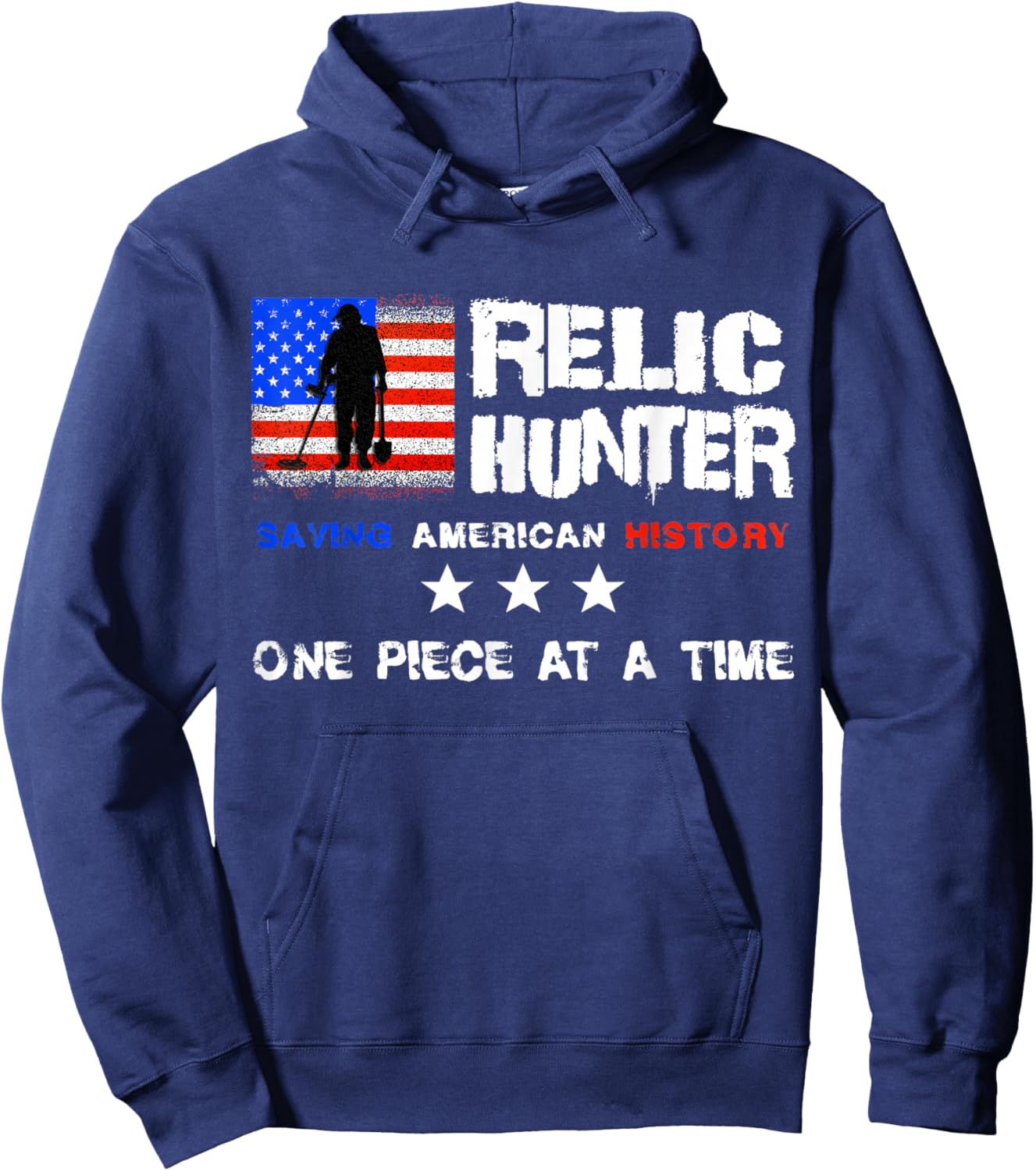 Metal Detecting Metal Detector Metal Detectorist Hoodie - Hoodie | Navy