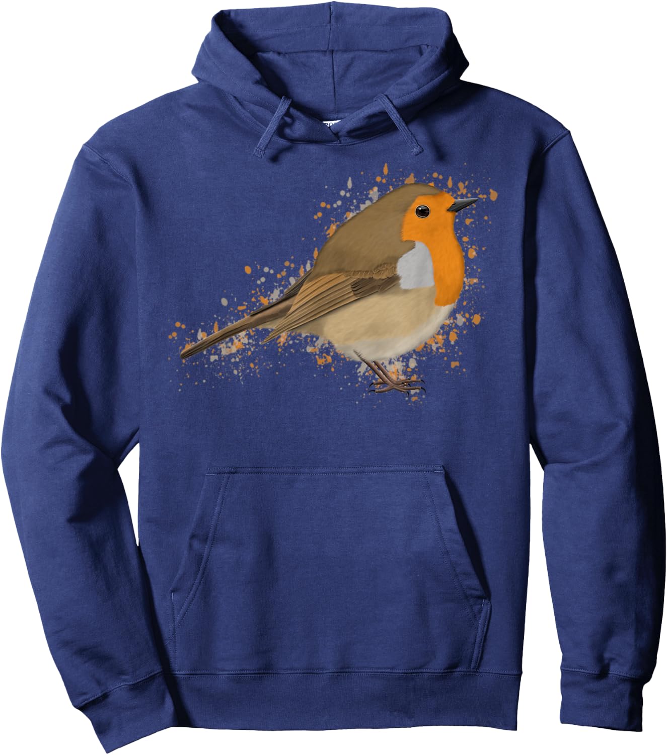 Robin Bird Birder Birdlover Birdwatcher Animal Biologist Hoodie - Hoodie | Navy
