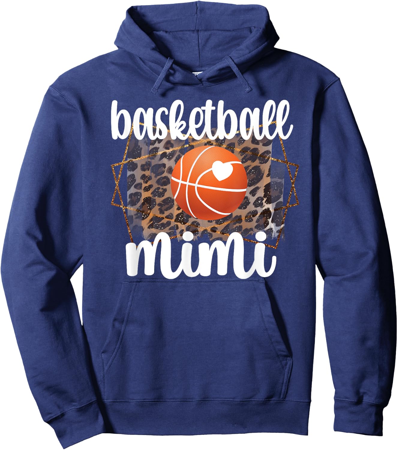 Basketball Mimi Grandma Mimi Of A Basketball Player Hoodie - Hoodie | Navy