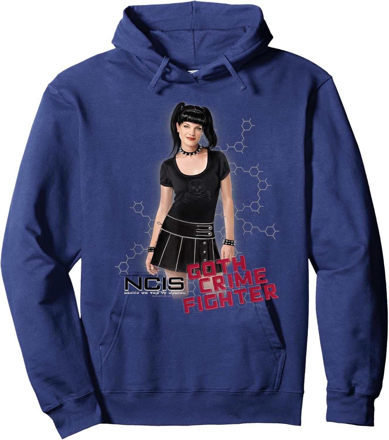 NCIS Goth Crime Fighter Hoodie - Hoodie | Navy