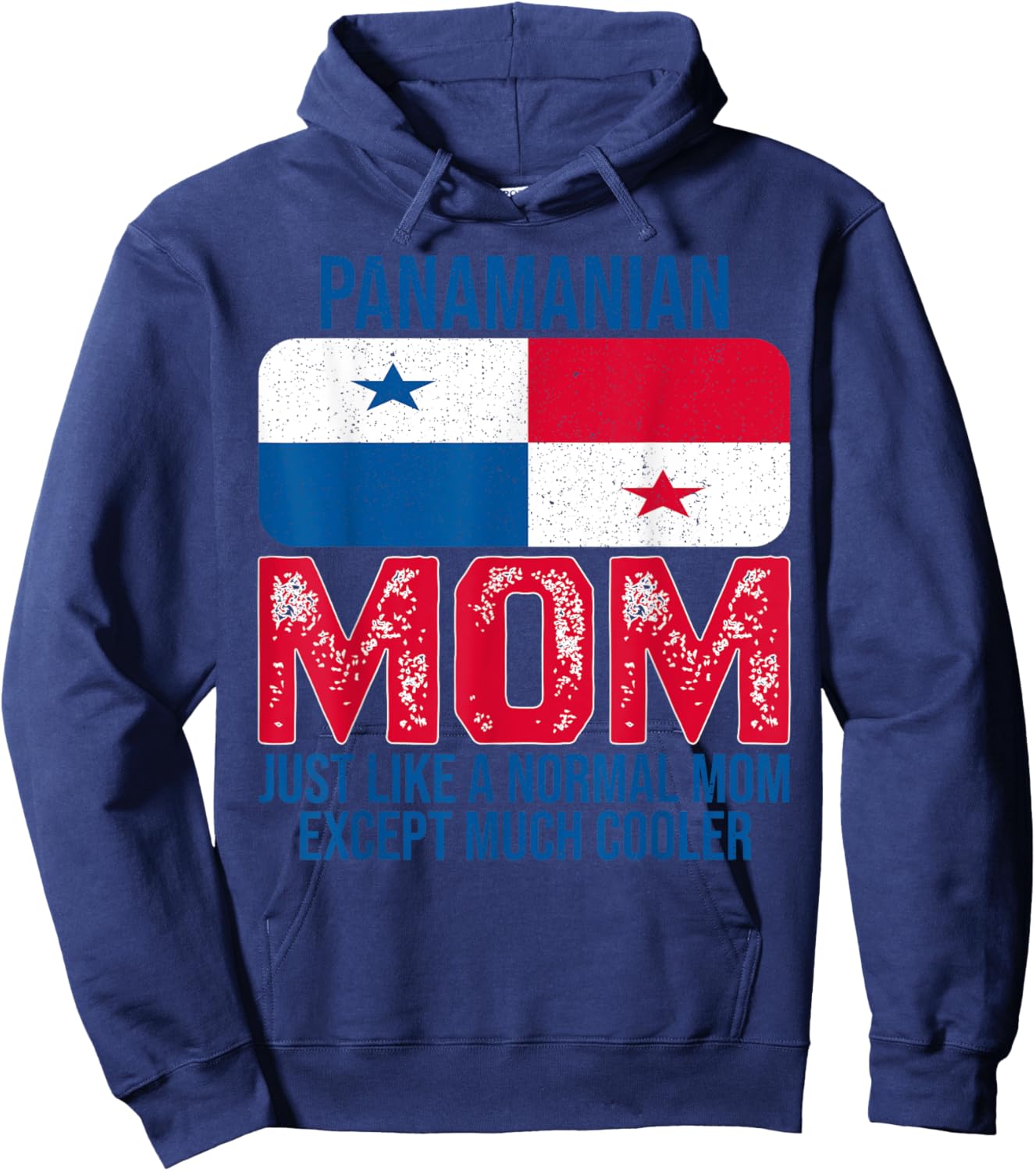 Vintage Panamanian Mom Panama Flag For Mother's Day Hoodie - Hoodie | Navy