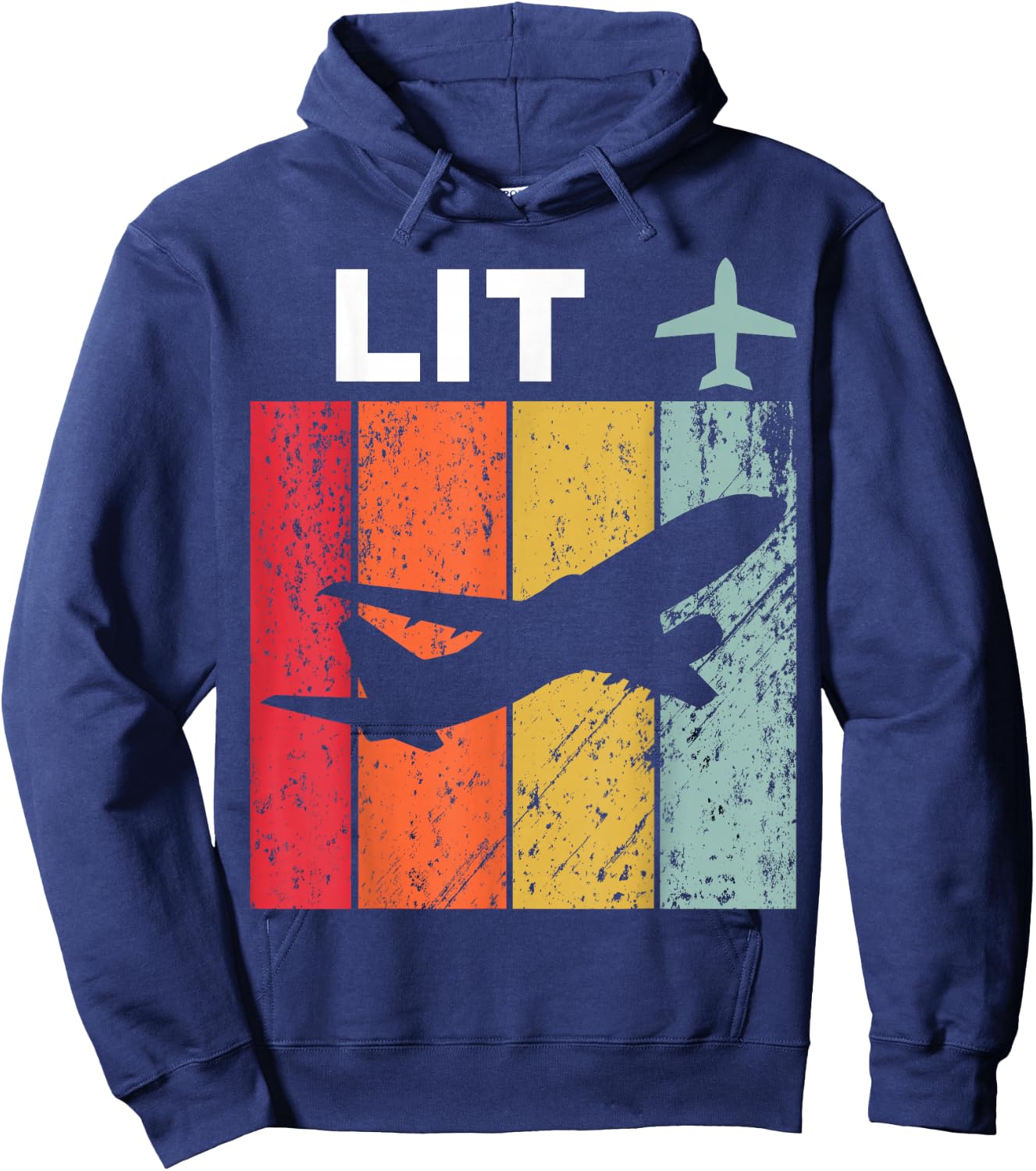 T-Shirt Hoodie - Hoodie | Navy