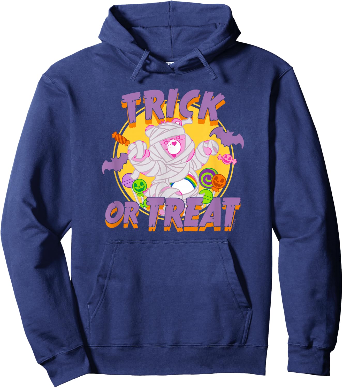 Care Bears Halloween Cheer Bear Trick Or Treat Mummy Costume Hoodie - Hoodie | Navy