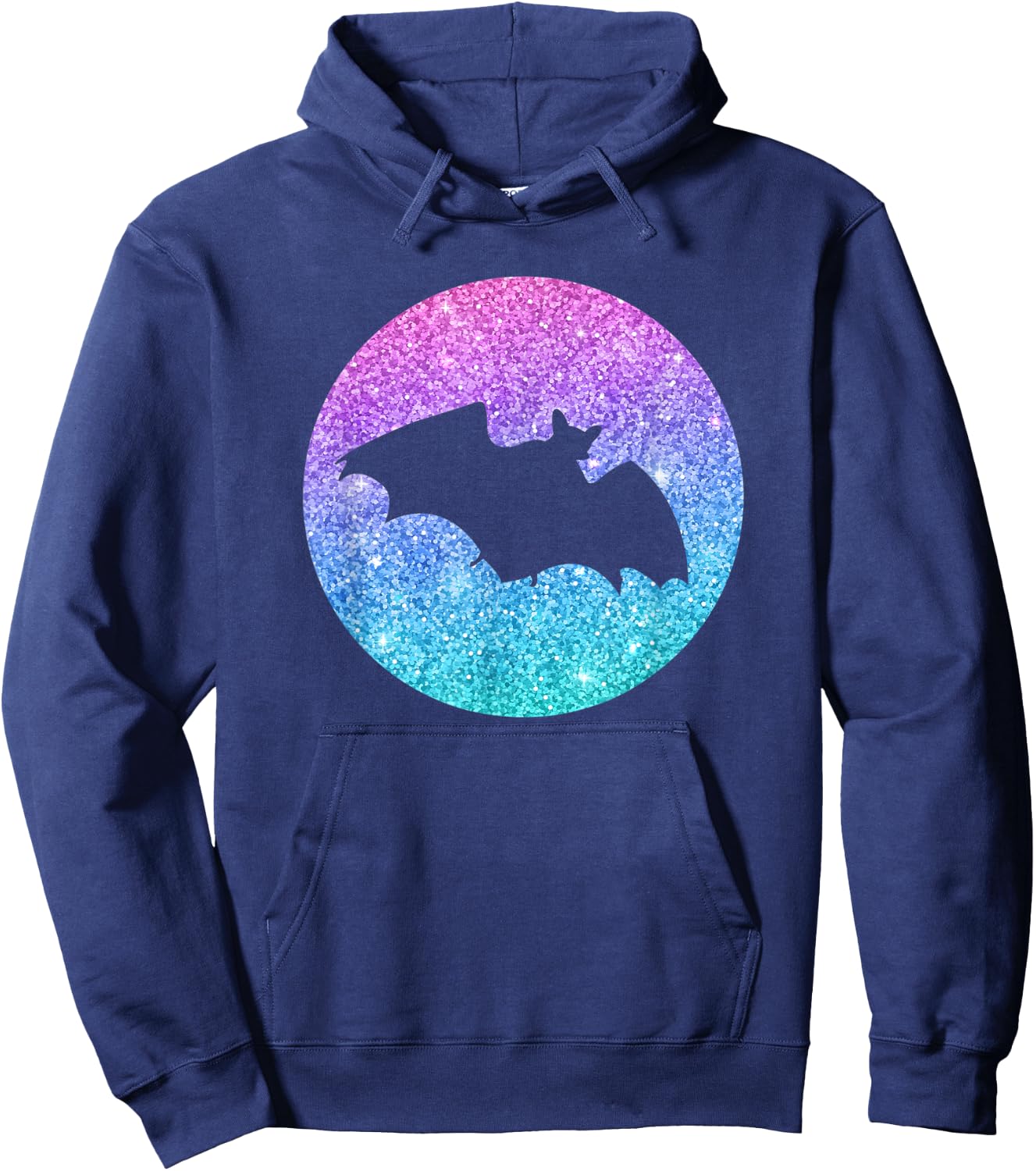 Cute Trendy Bat Gift Girls Teens And Women Hoodie - Hoodie | Navy