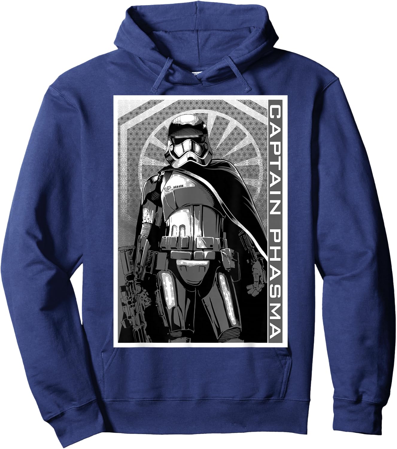 Star Wars Captain Phasma Portrait Hoodie - Hoodie | Navy