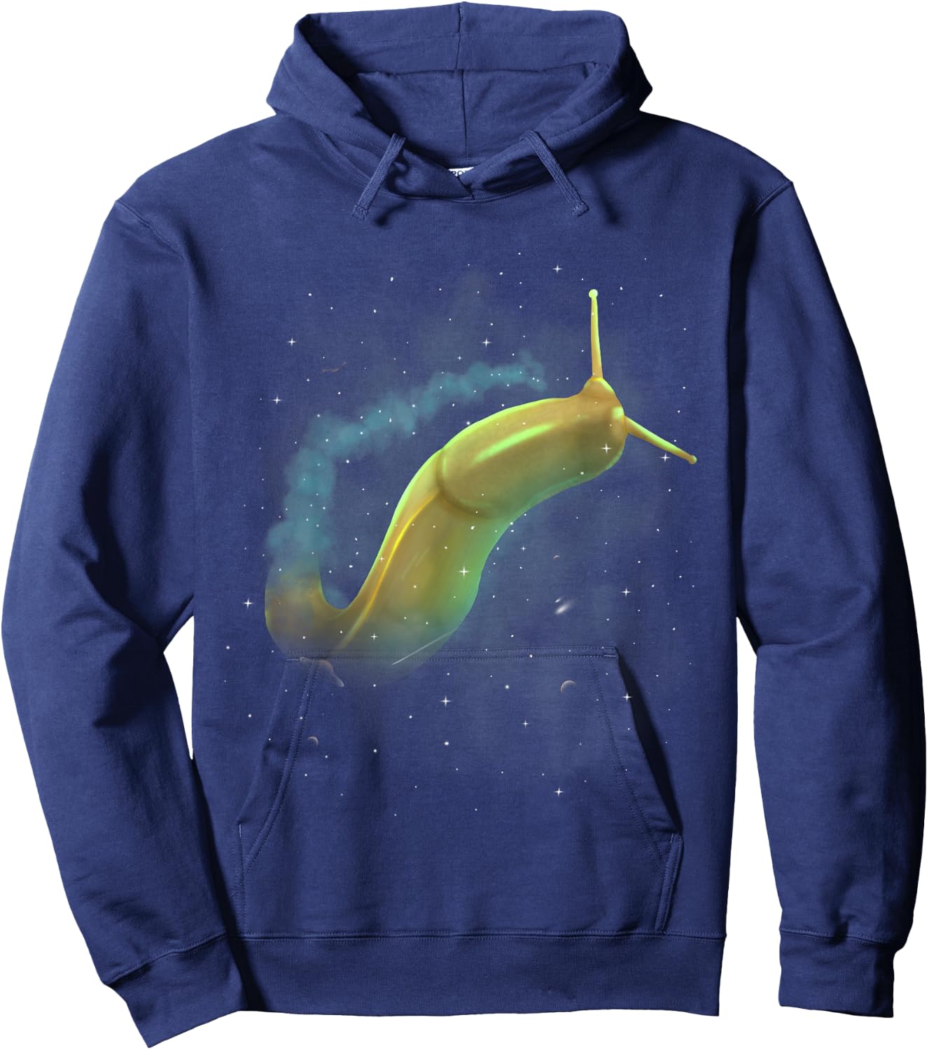 Banana Slug Cosmic Galaxy Celestial Outer Space Astronomy Hoodie - Hoodie | Navy