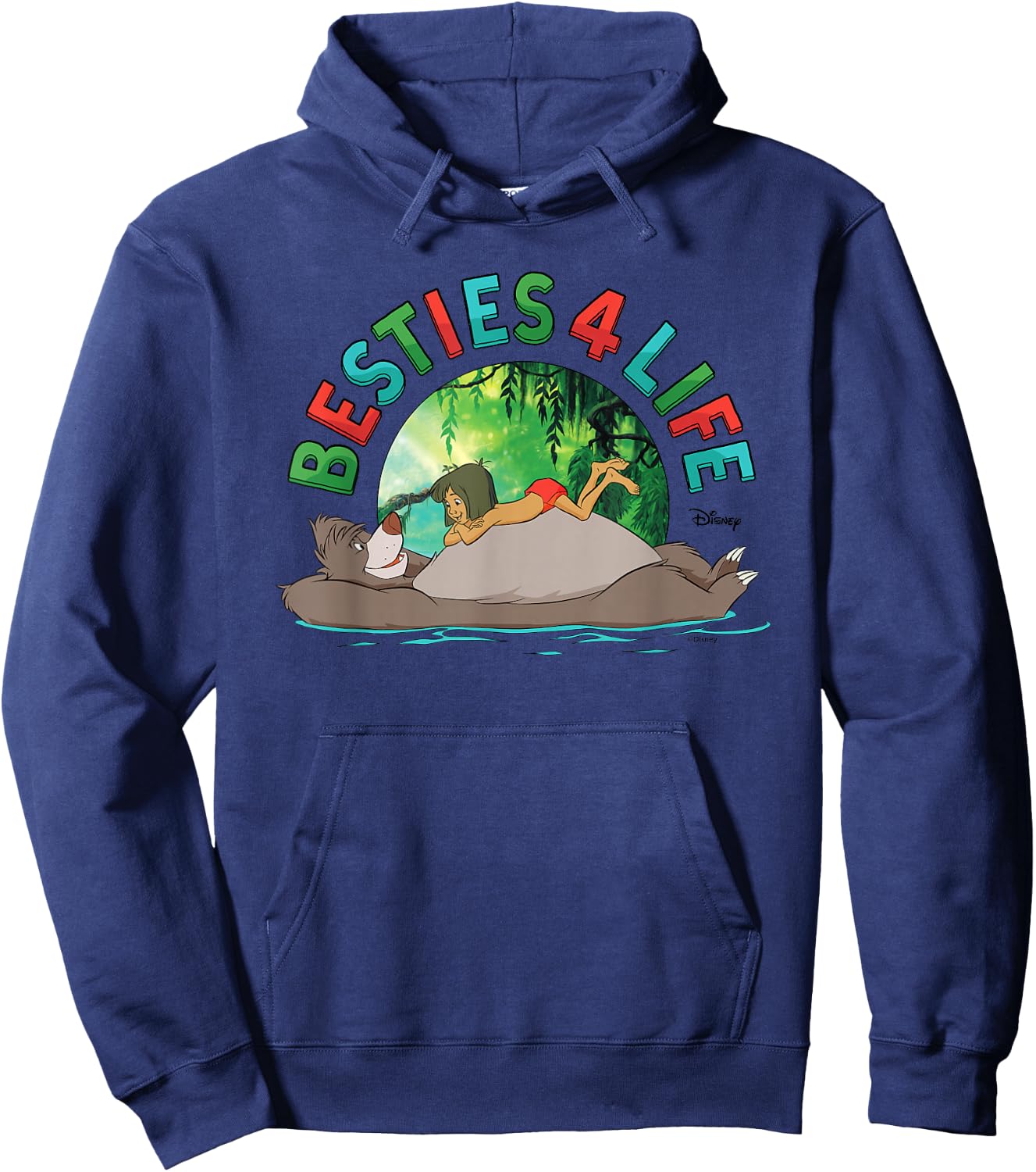 The Jungle Book - Besties 4 Life Hoodie - Hoodie | Navy