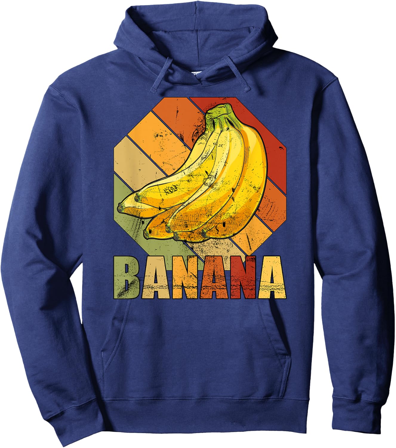 Retro banana banana Hoodie - Hoodie | Navy
