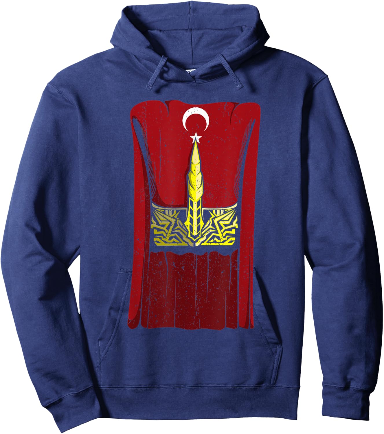Ottoman Empire Ottoman Warrior Janissaries 1453 Hoodie - Hoodie | Navy