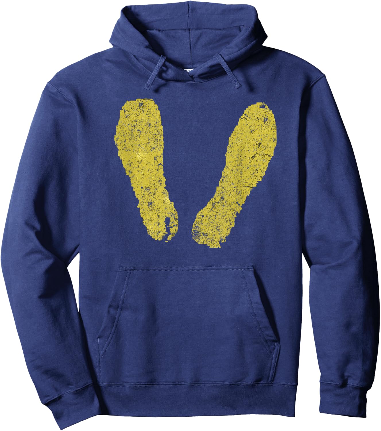 Yellow Footprints Military Recruit Training Depot Hoodie - Hoodie | Navy