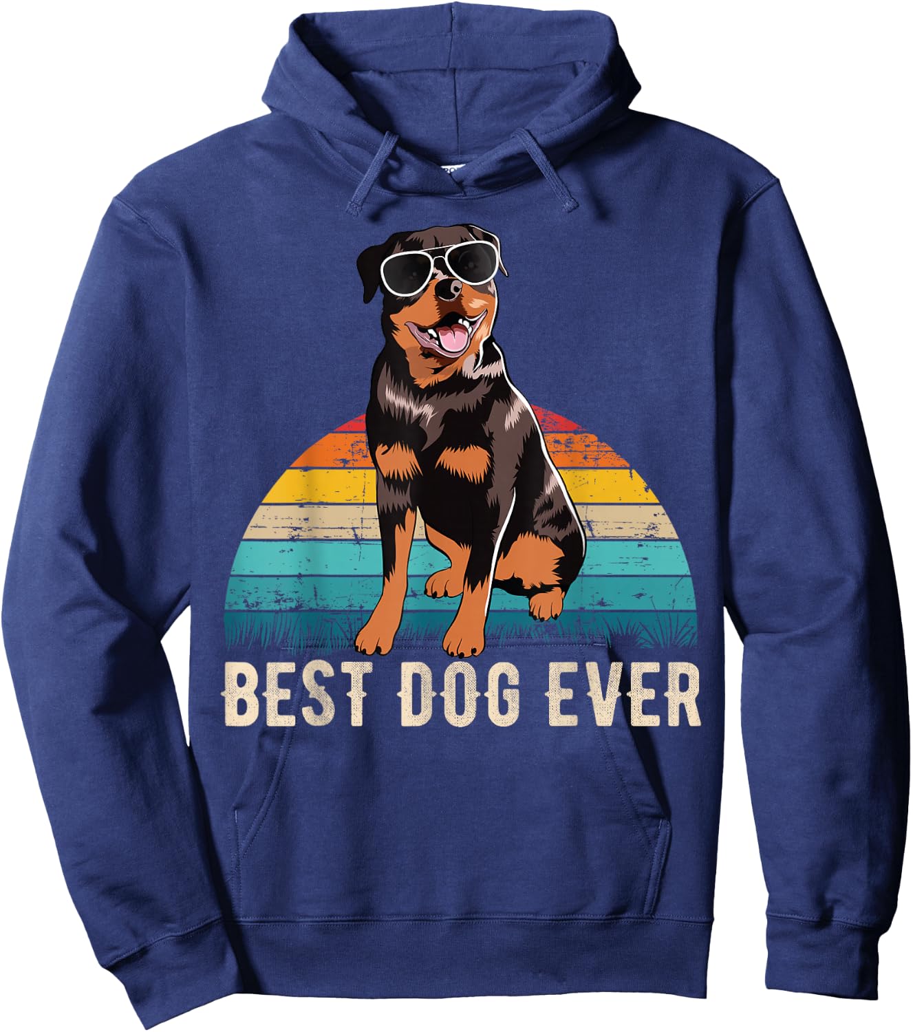 Rottweiler Dog Rottie Hoodie - Hoodie | Navy