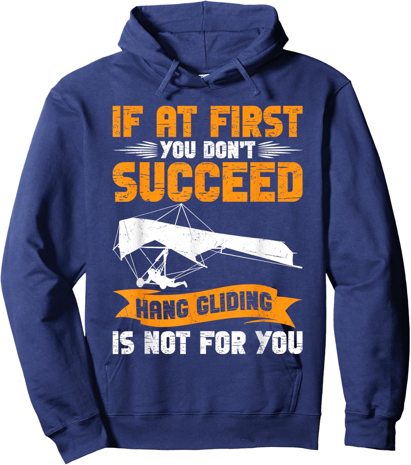 Hang Gliding Equipment Hang Glider Helmet Hanggliding Hoodie - Hoodie | Navy
