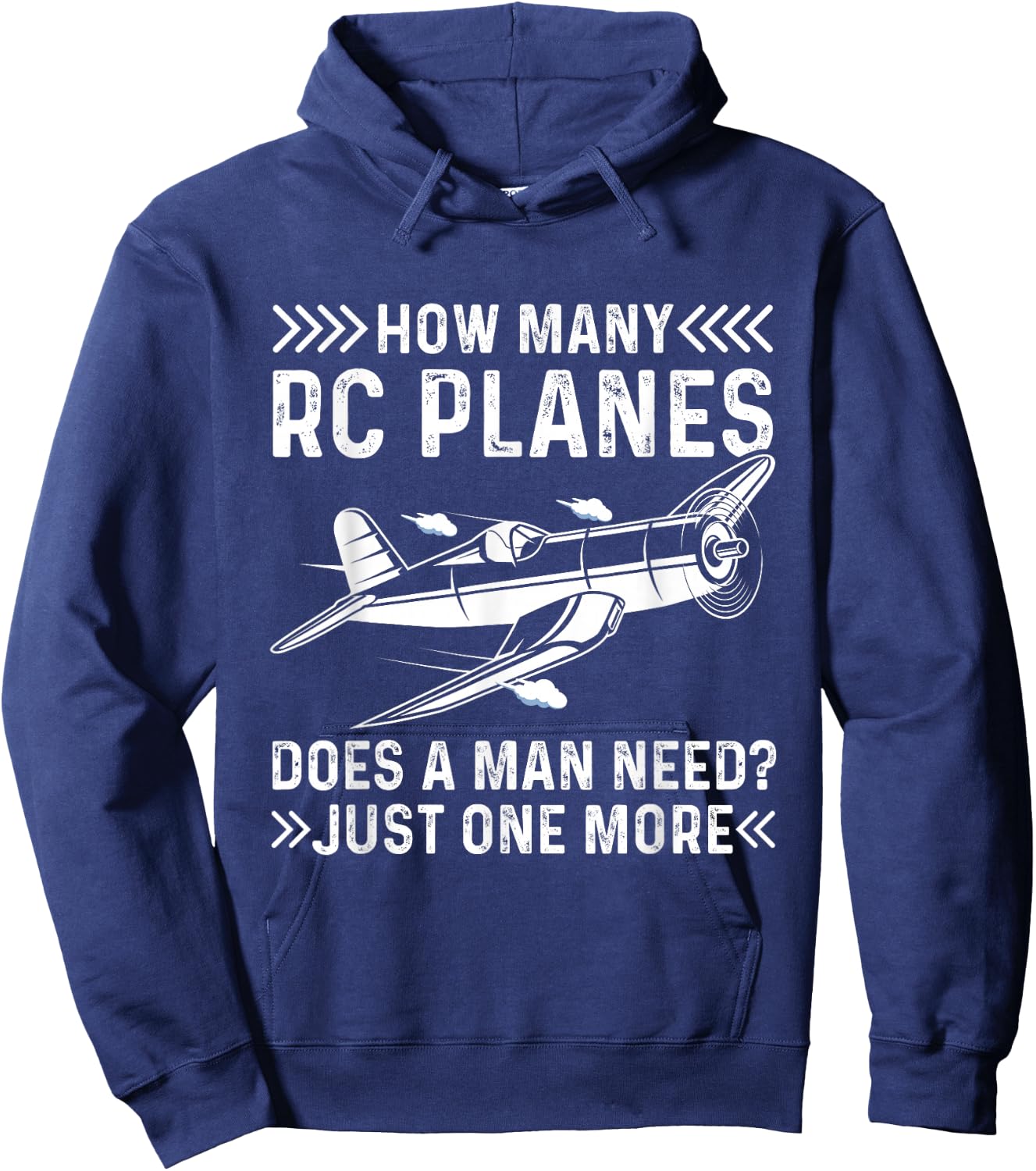 RC Plane Pilot Remote Controlled Glider RC Airplane Hoodie - Hoodie | Navy
