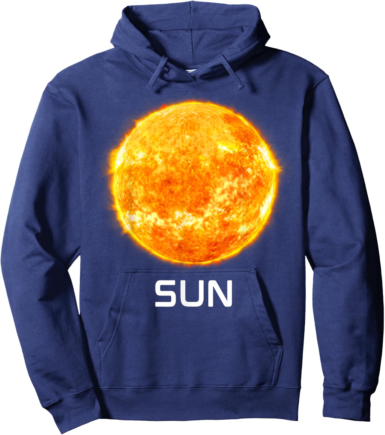 Solar System Planet Sun Outer Space Hoodie - Hoodie | Navy