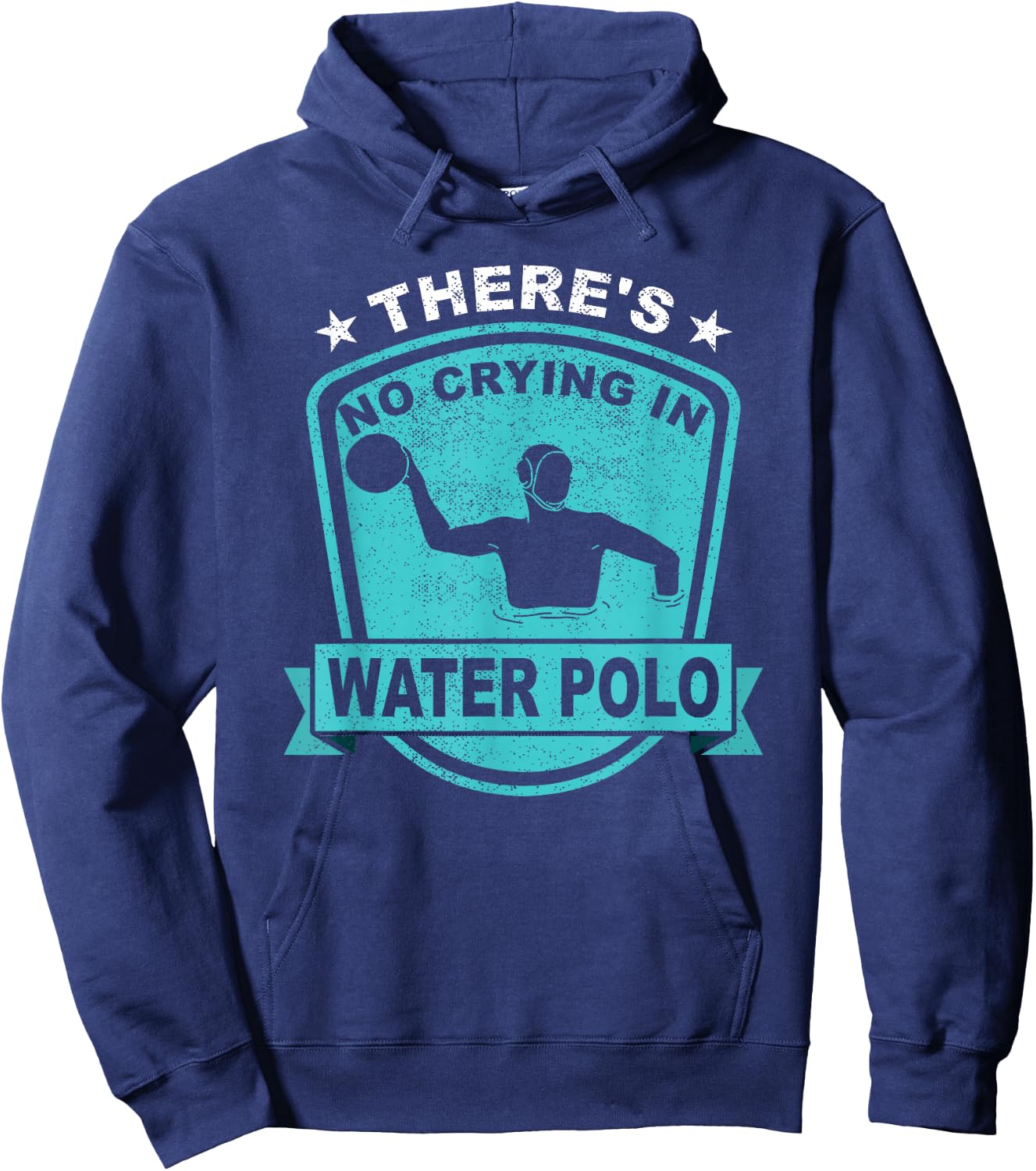 Water polo player sport water polo Hoodie - Hoodie | Navy