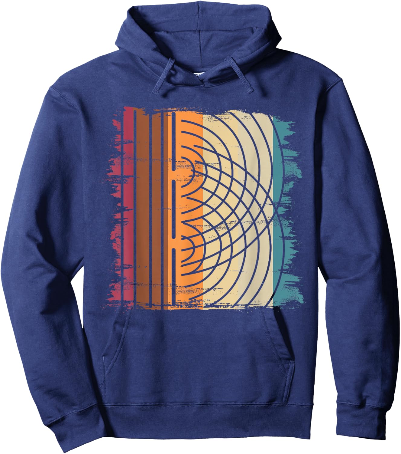 Natural Science Experiment Nerd Gift Retro Physics Hoodie - Hoodie | Navy