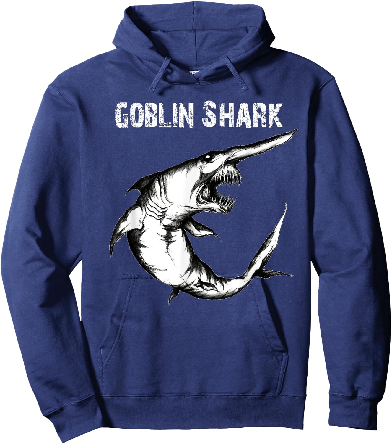 Goblin Shark Shirt - Goblin Shark Lovers Gifts Hoodie - Hoodie | Navy