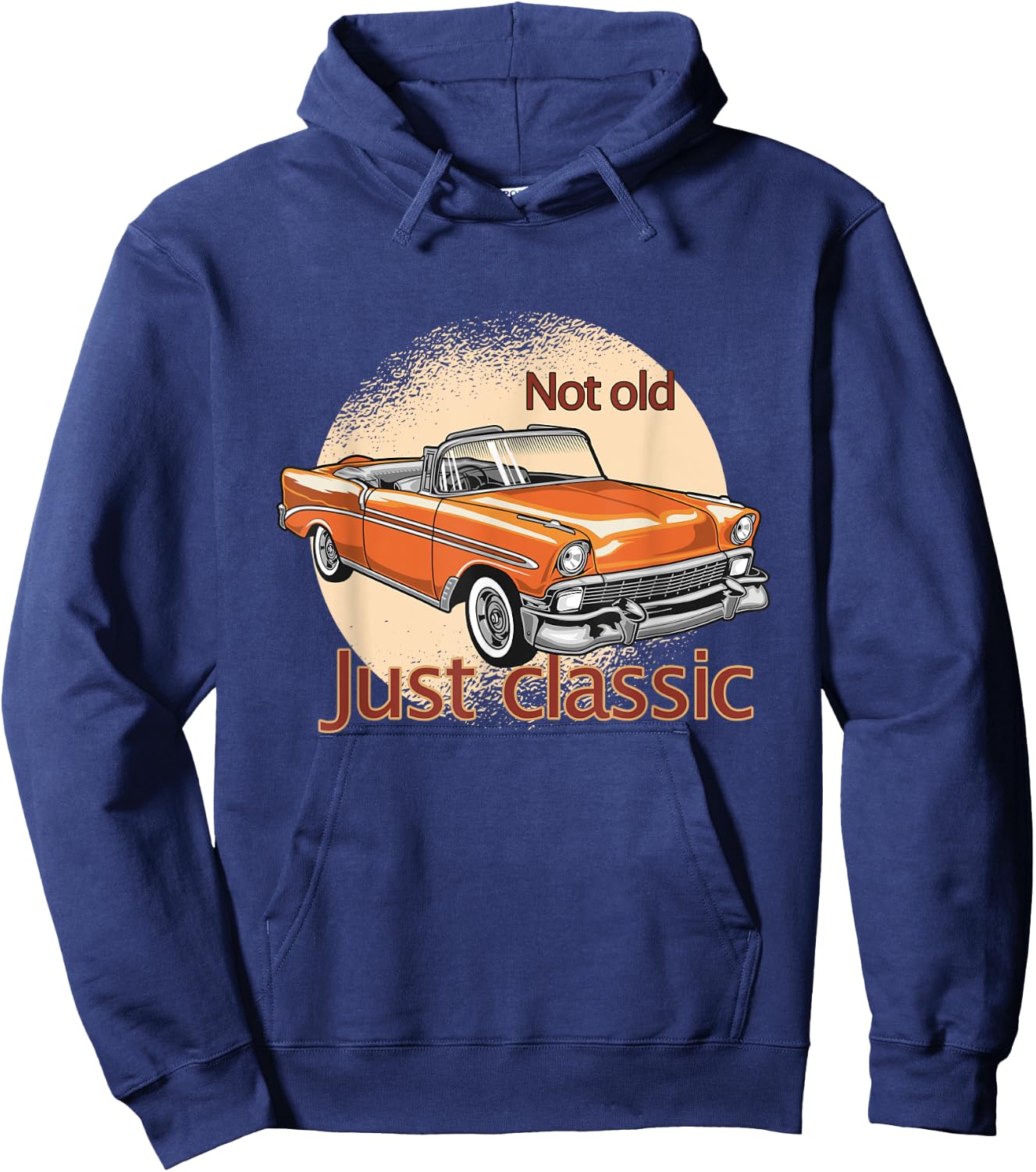 I'm Not Old I'm Just Classic Car Hoodie - Hoodie | Navy