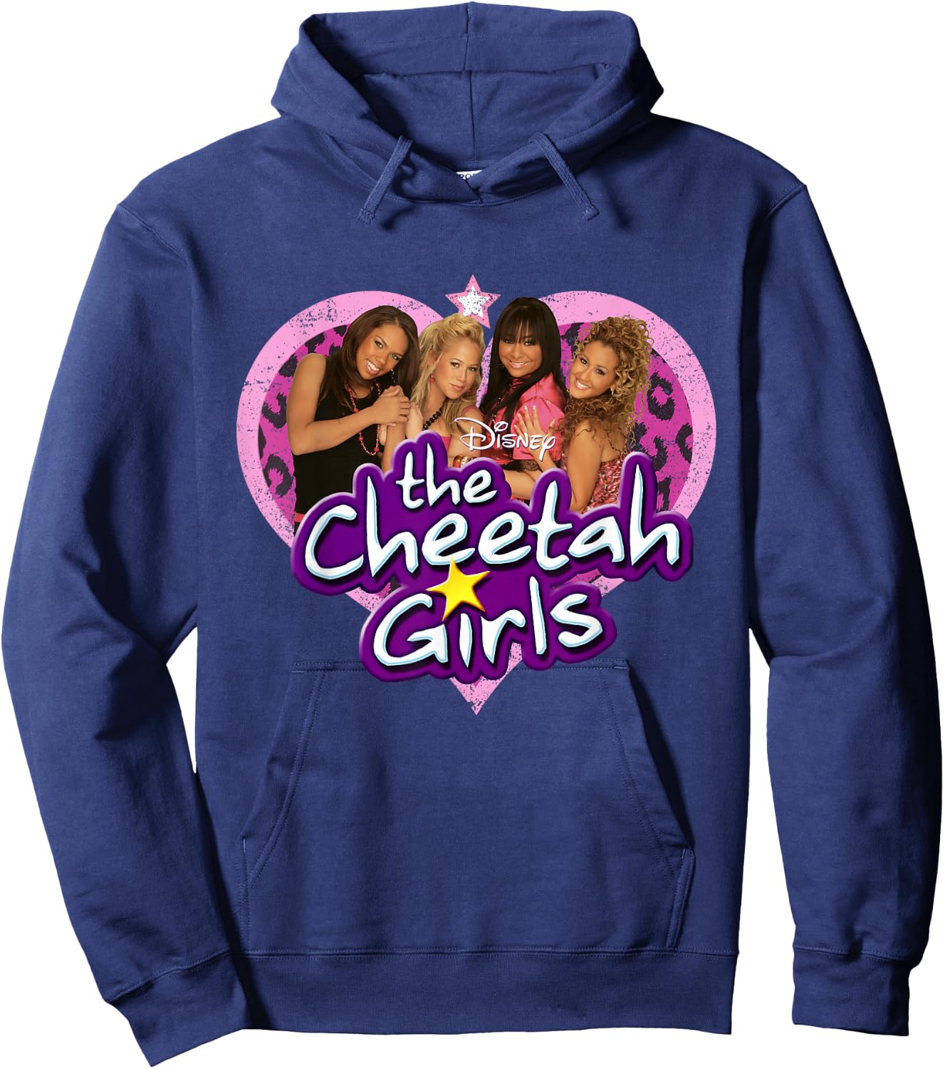 Disney Channel The Cheetah Girls Characters and Logo Small Hoodie - Hoodie | Navy