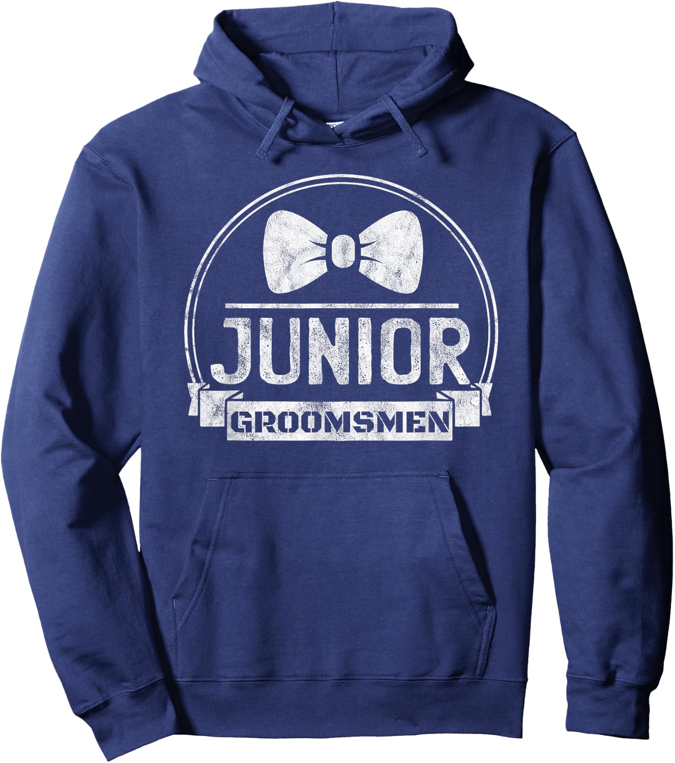 Cute Junior Groomsmen Groomsman Group Wedding Party Jr Boys Hoodie - Hoodie | Navy