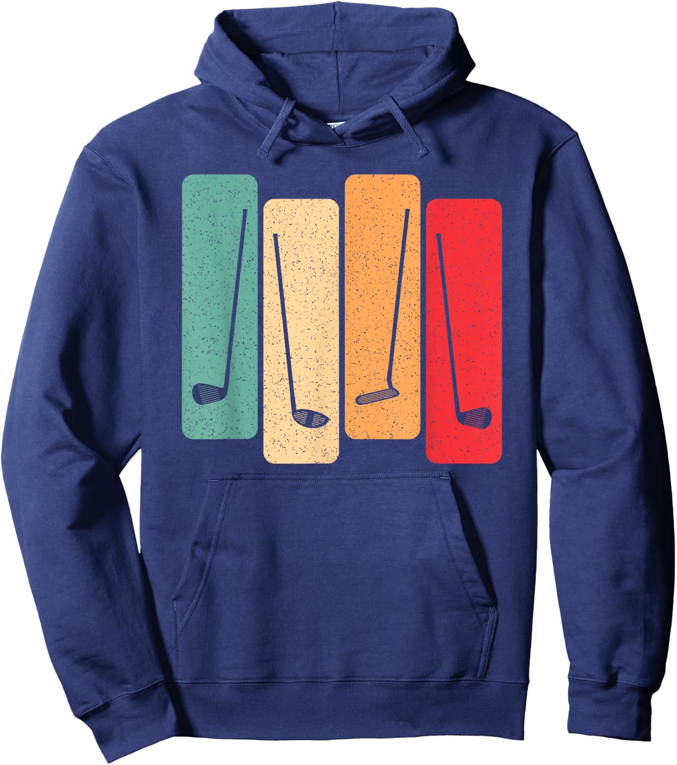 Retro Golf Vintage Golf Lover Golfer Men Women Kids Hoodie - Hoodie | Navy