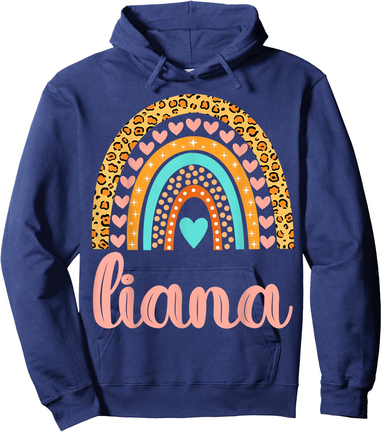 Liana Liana Name Birthday Shirt Gift Hoodie - Hoodie | Navy
