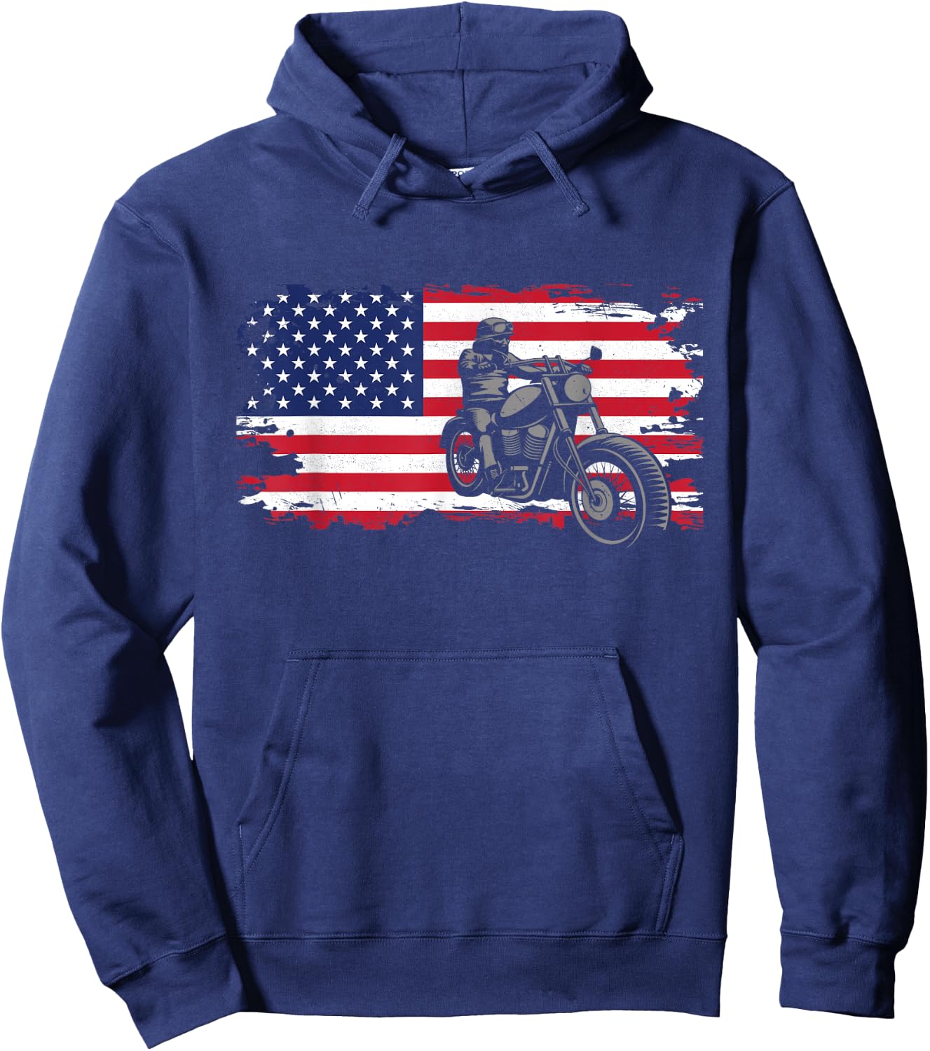 Motorcycle Clothing for Bikers -Adults Black Motorcycling Modern Letter Print Small Classic Fit Cotton 60% Polyester 40% Short Sleeve Machine Wash Spring, Summer 1 Count Hoodie - Hoodie | Navy