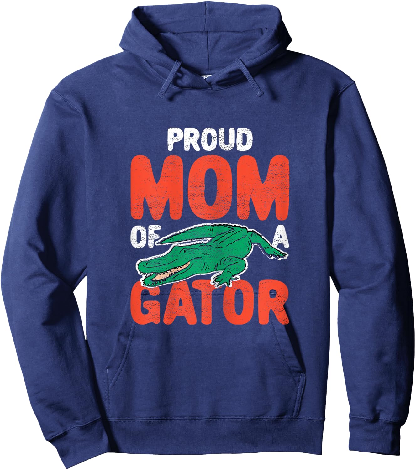 Proud Gator Mom Crocodile Costume Alligator Hoodie - Hoodie | Navy