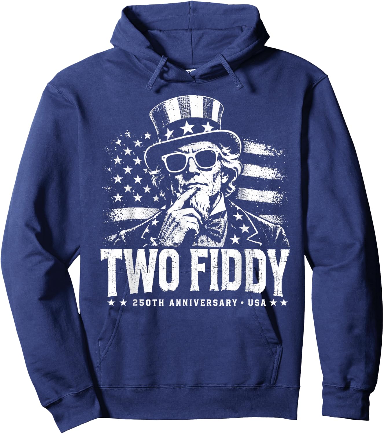 Two Fiddy Hoodie - Hoodie | Navy