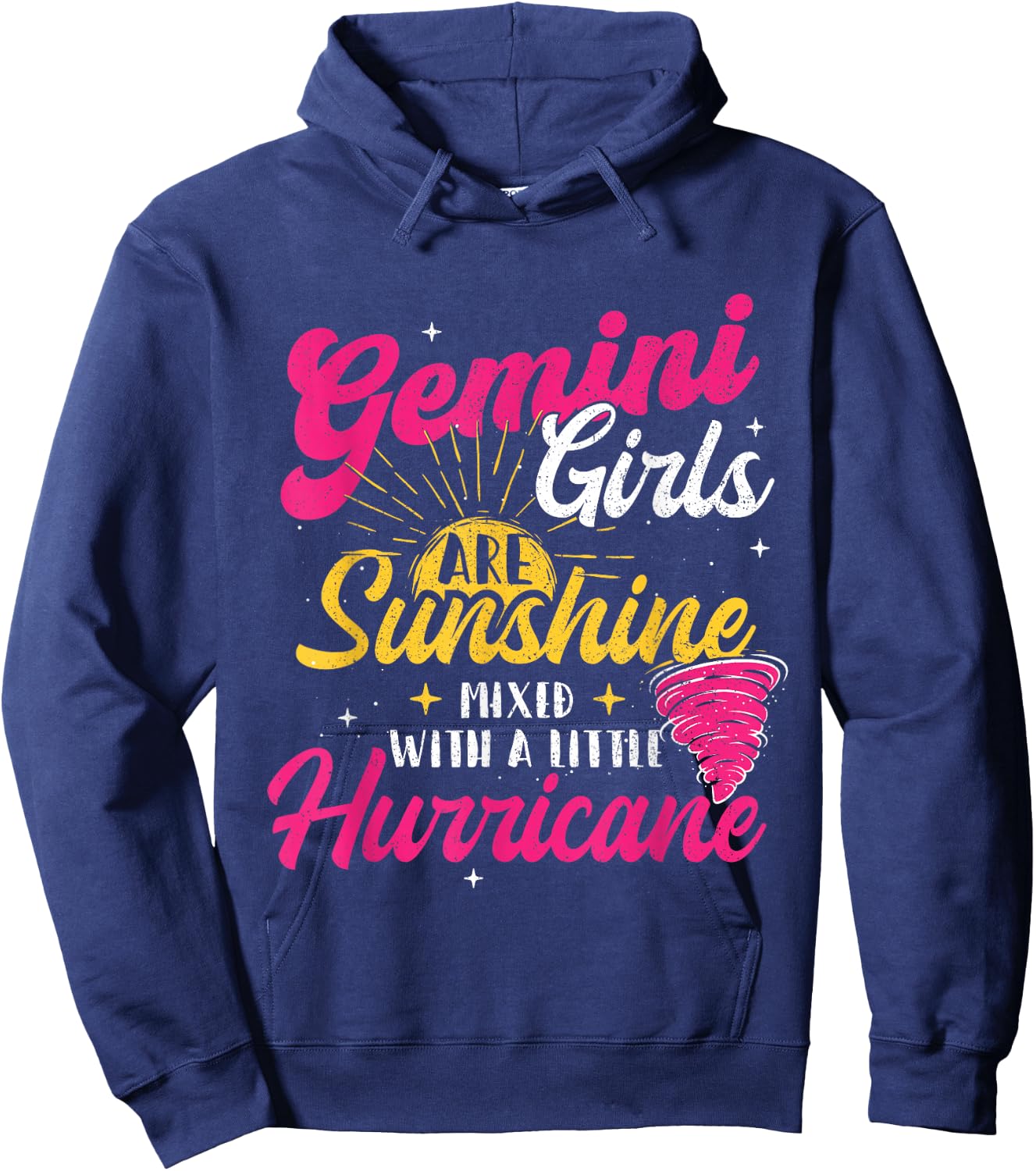 Gemini Girls - Zodiac Sign Horoscope Astrology Lover Hoodie - Hoodie | Navy