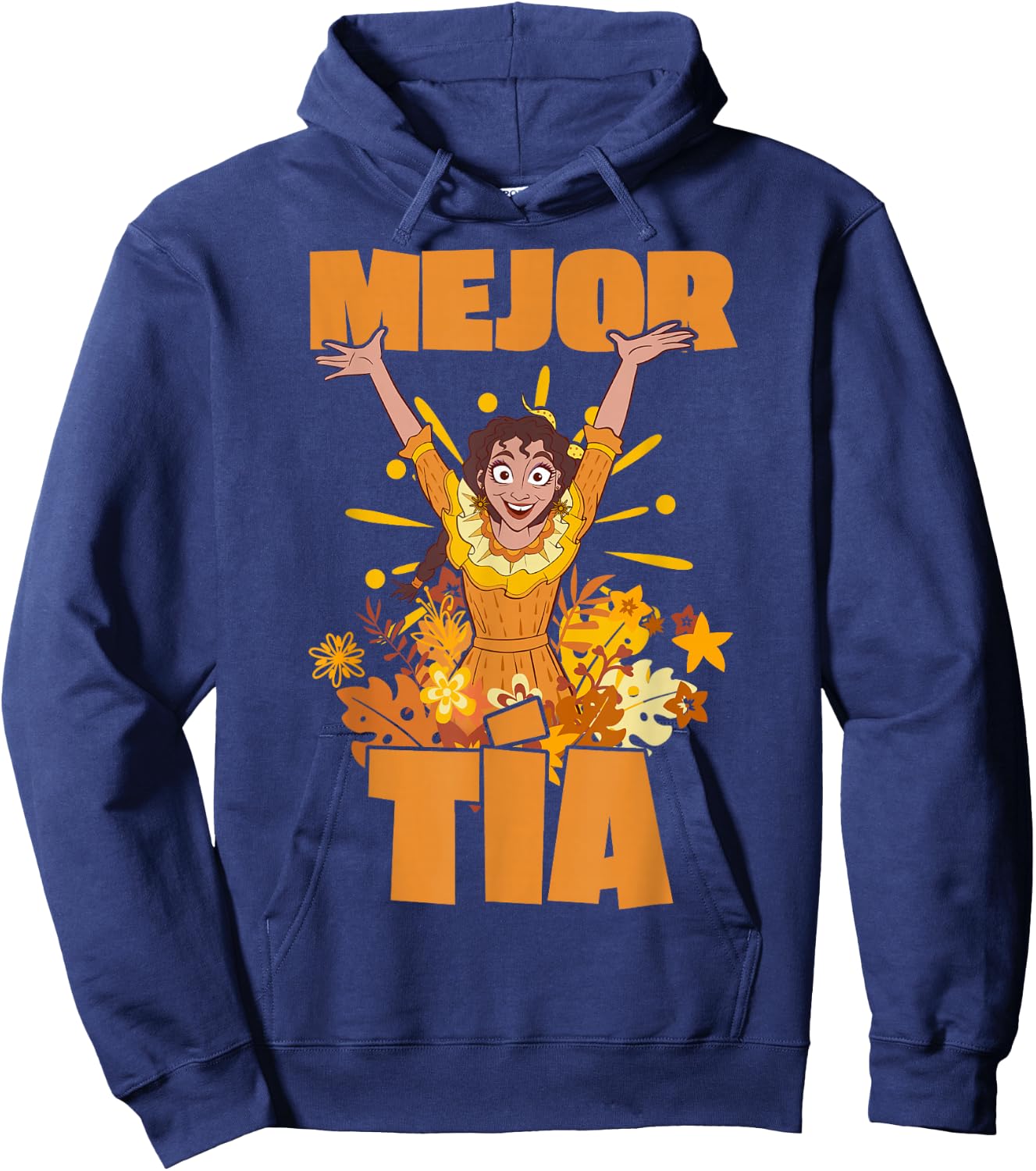 Disney Encanto Pepa Madrigal Mejor Tia Best Aunt Hoodie - Hoodie | Navy