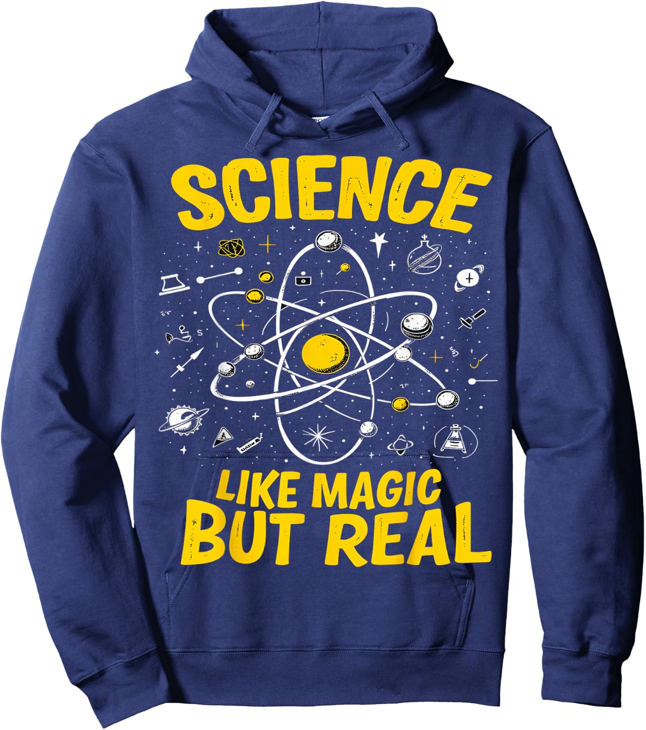 Science Like Magic But Real Hoodie - Hoodie | Navy