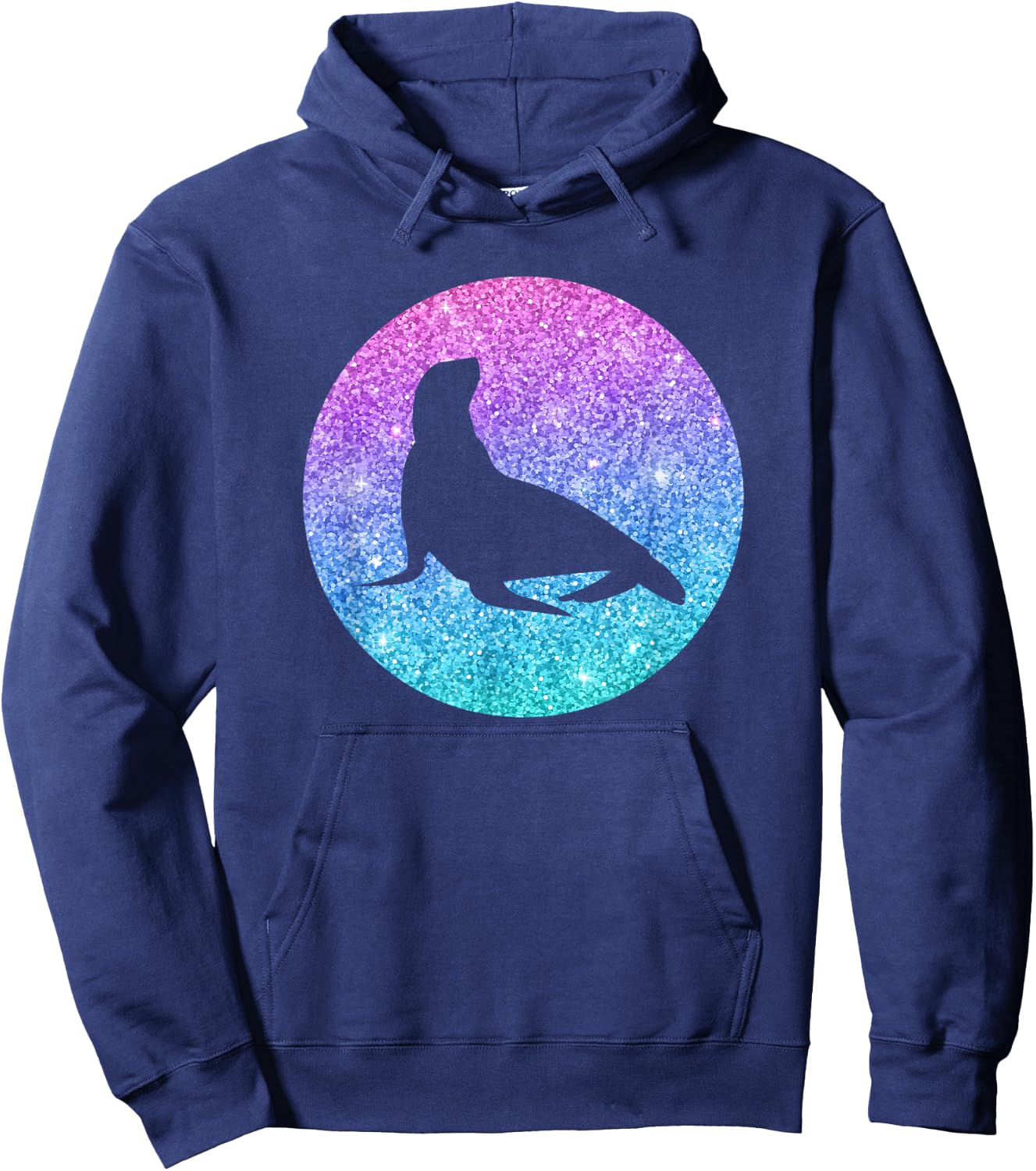 Seal Gift Girls, Teenagers and Women Hoodie - Hoodie | Navy