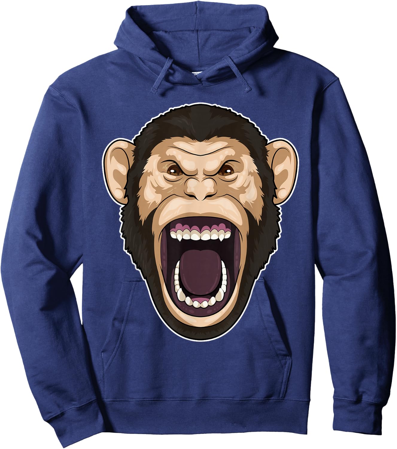 Roaring Monkey Hoodie - Hoodie | Navy