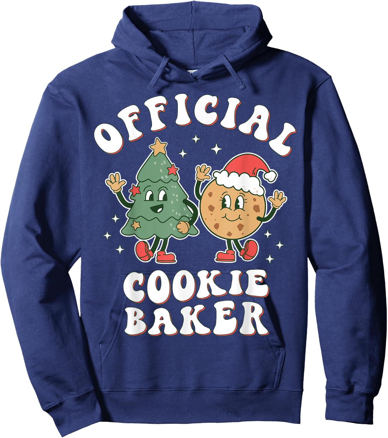 Official Cookie Baker | Christmas Cookie Taste Tester Taster Hoodie - Hoodie | Navy