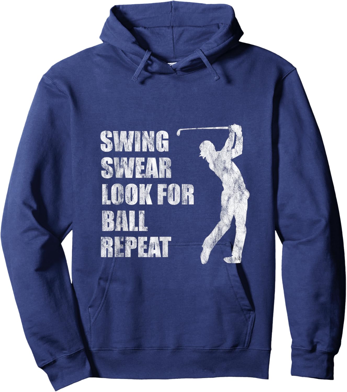 Swing Swear Look For Ball Repeat Hoodie - Hoodie | Navy