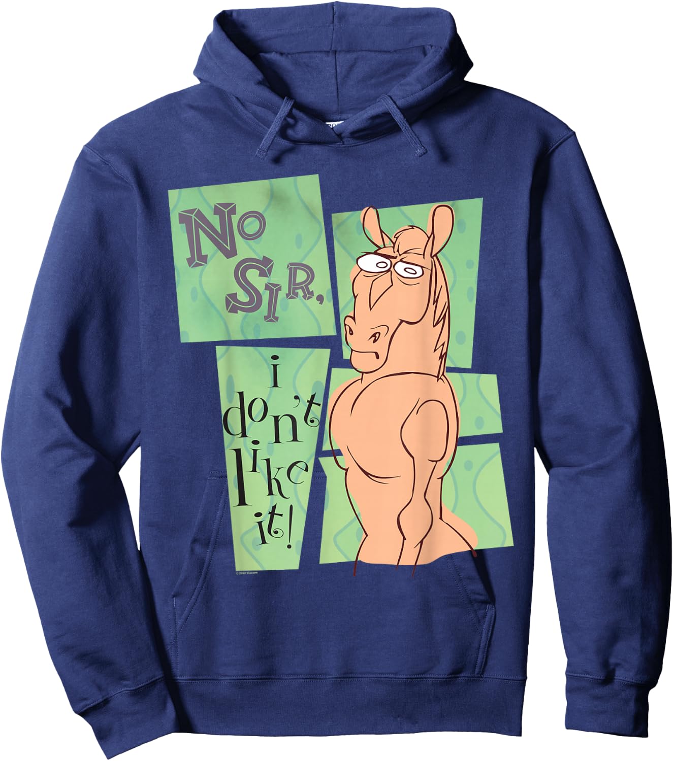 Ren & Stimpy No Sir I Don’t Like It Hoodie - Hoodie | Navy