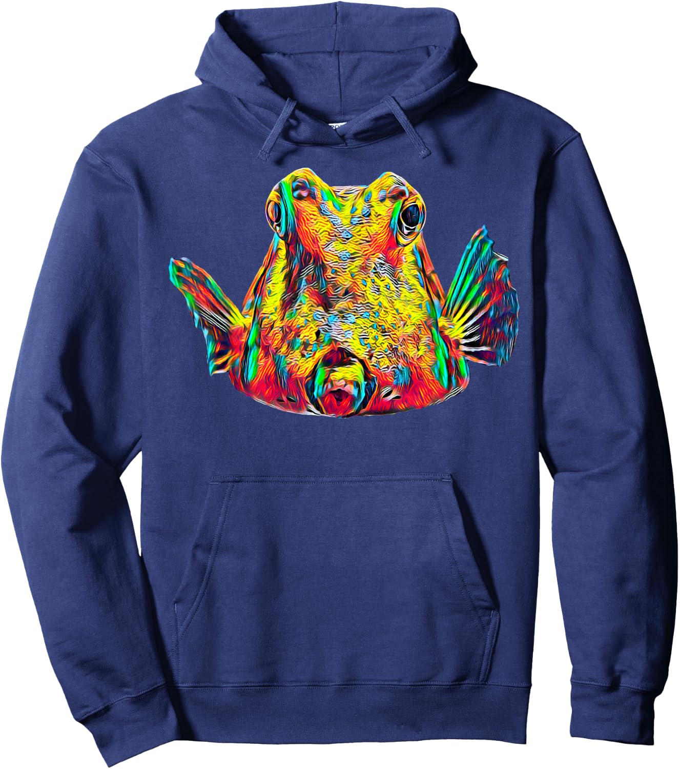 Longhorn Cowfish Hoodie - Hoodie | Navy