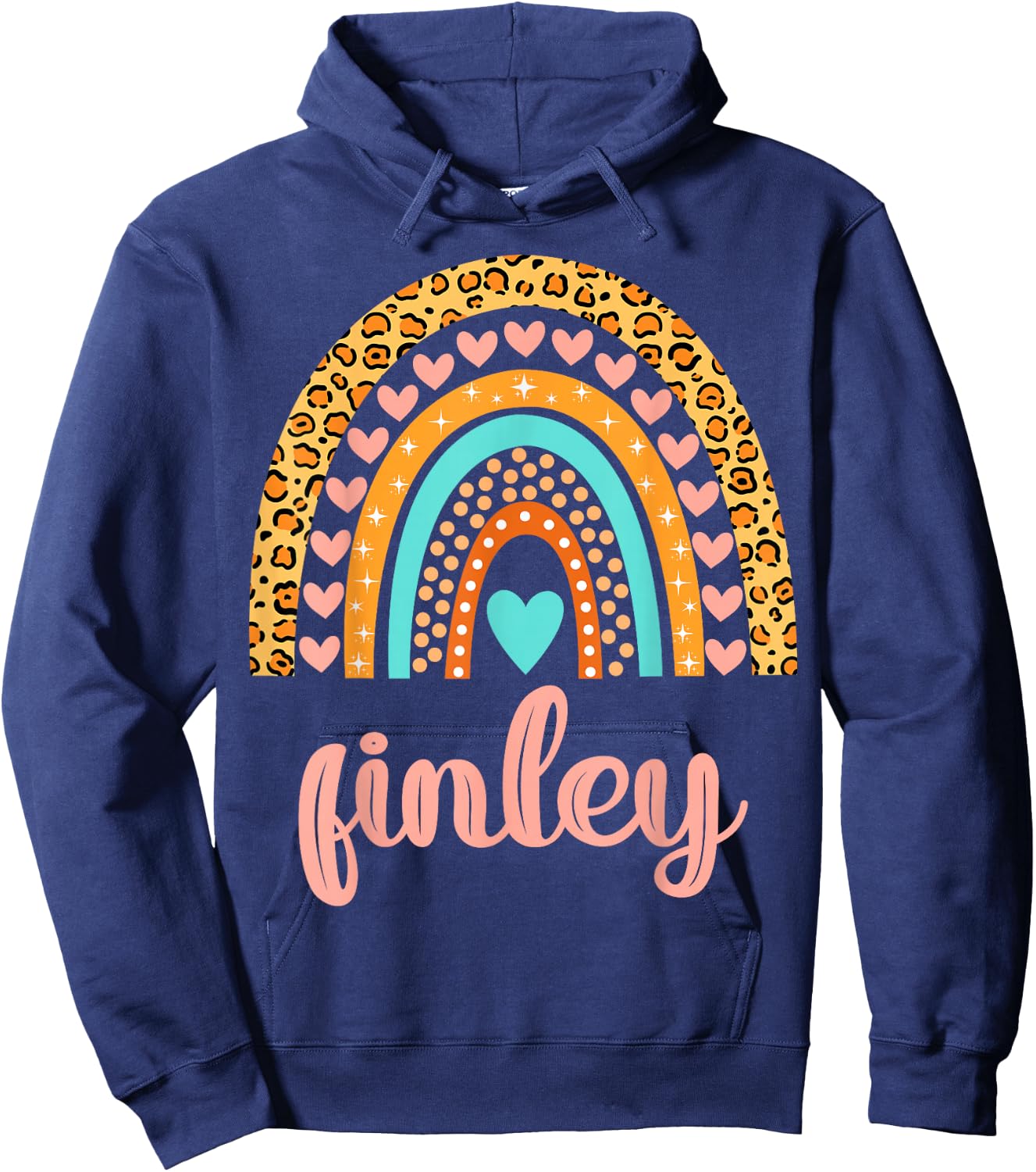 Finley Finley Name Birthday Shirt Gift Hoodie - Hoodie | Navy