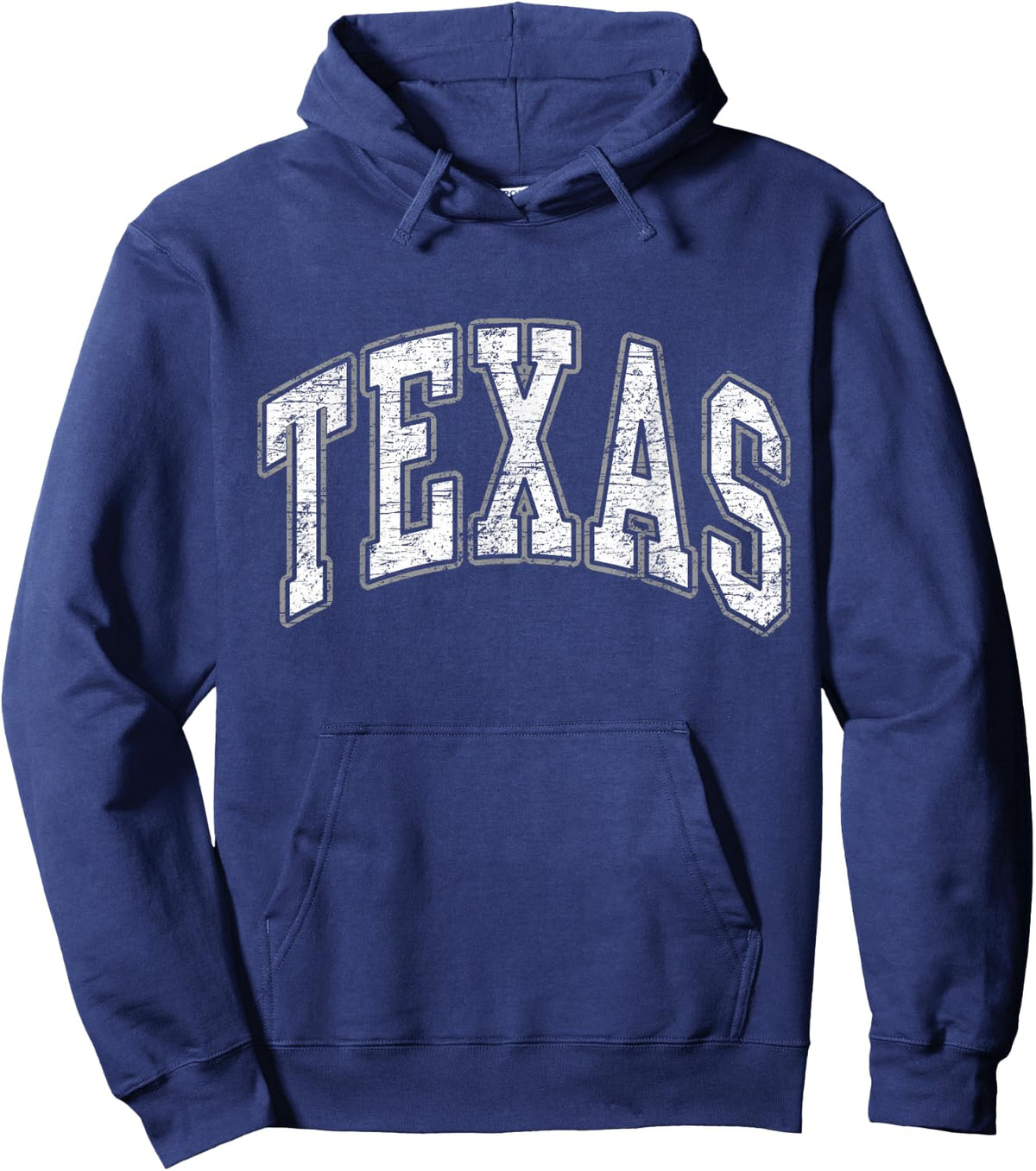 Texas Vintage Retro Varsity Arch Men Girl Women Kids Adult Hoodie - Hoodie | Navy