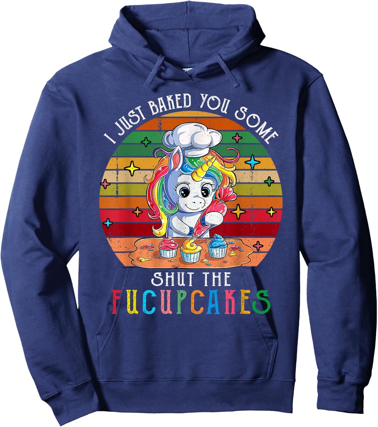 Fuckwads Twatwaffles And Cuntcakes Are Not Tolerated Here Hoodie - Hoodie | Navy