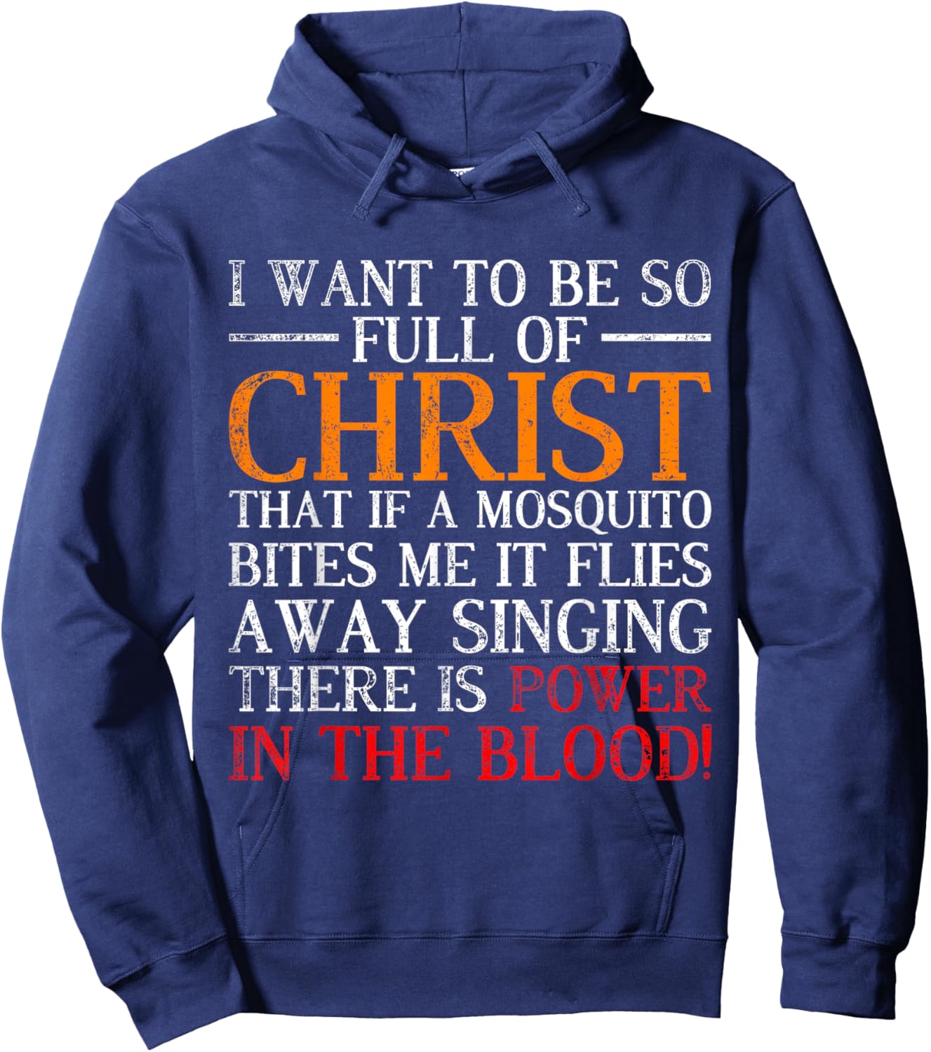 Jesus Christ Devotee Christian Gift Holy Funny Bible Prayer Hoodie - Hoodie | Navy