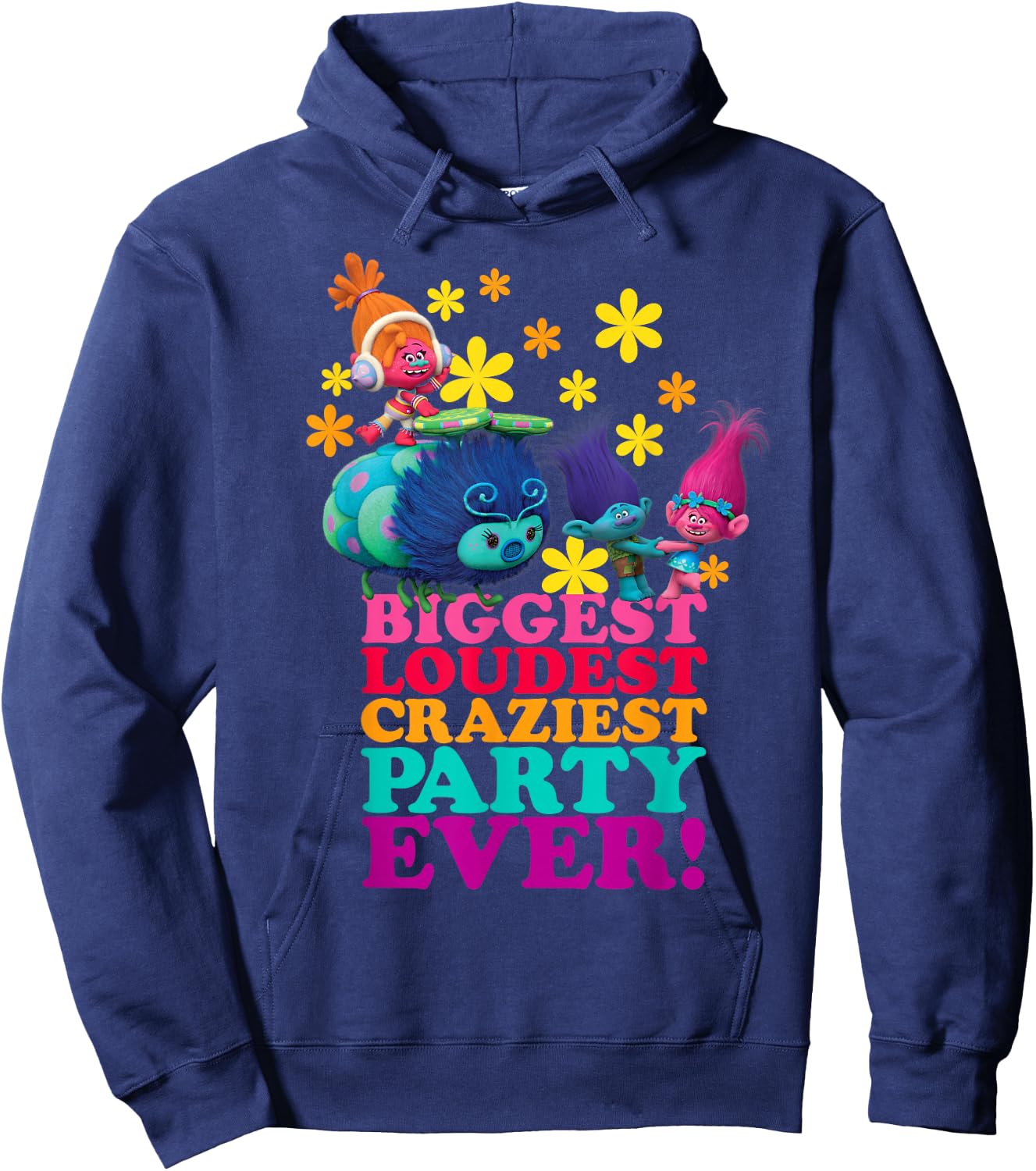 DreamWorks' Trolls Character Party Hoodie - Hoodie | Navy