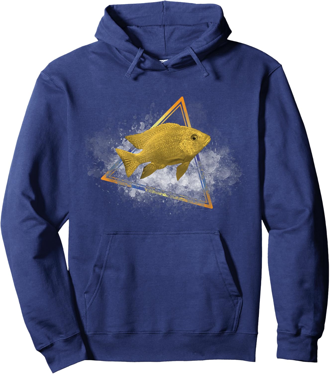African Cichlids Peacock Cichlid Breeders Aquarium Fish Hoodie - Hoodie | Navy