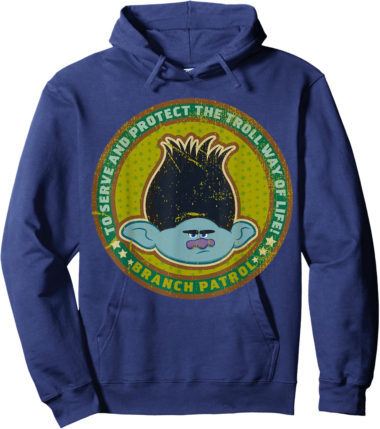DreamWorks Trolls Branch Patrol Hoodie - Hoodie | Navy
