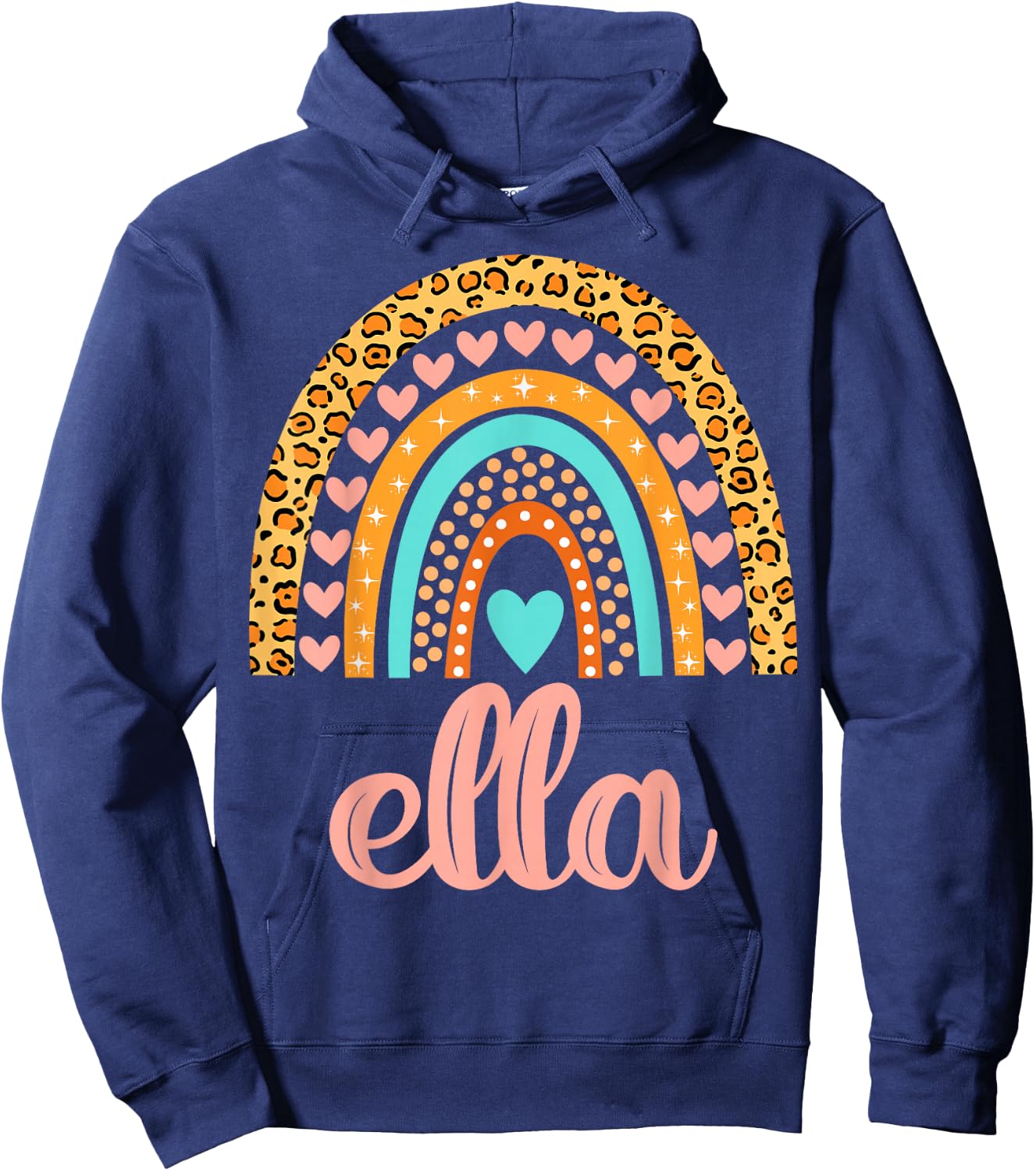 Ella Ella Name Birthday Shirt Gift Hoodie - Hoodie | Navy